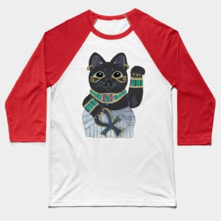 Egyptian lucky cat Baseball T-Shirt